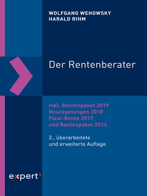 cover image of Der Rentenberater
